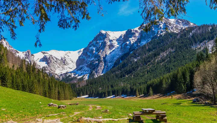 Dolina Małej Łąki – cisza, przestrzeń i widok na Giewont